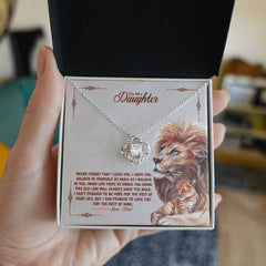 Never Forget - Love Knot Necklace